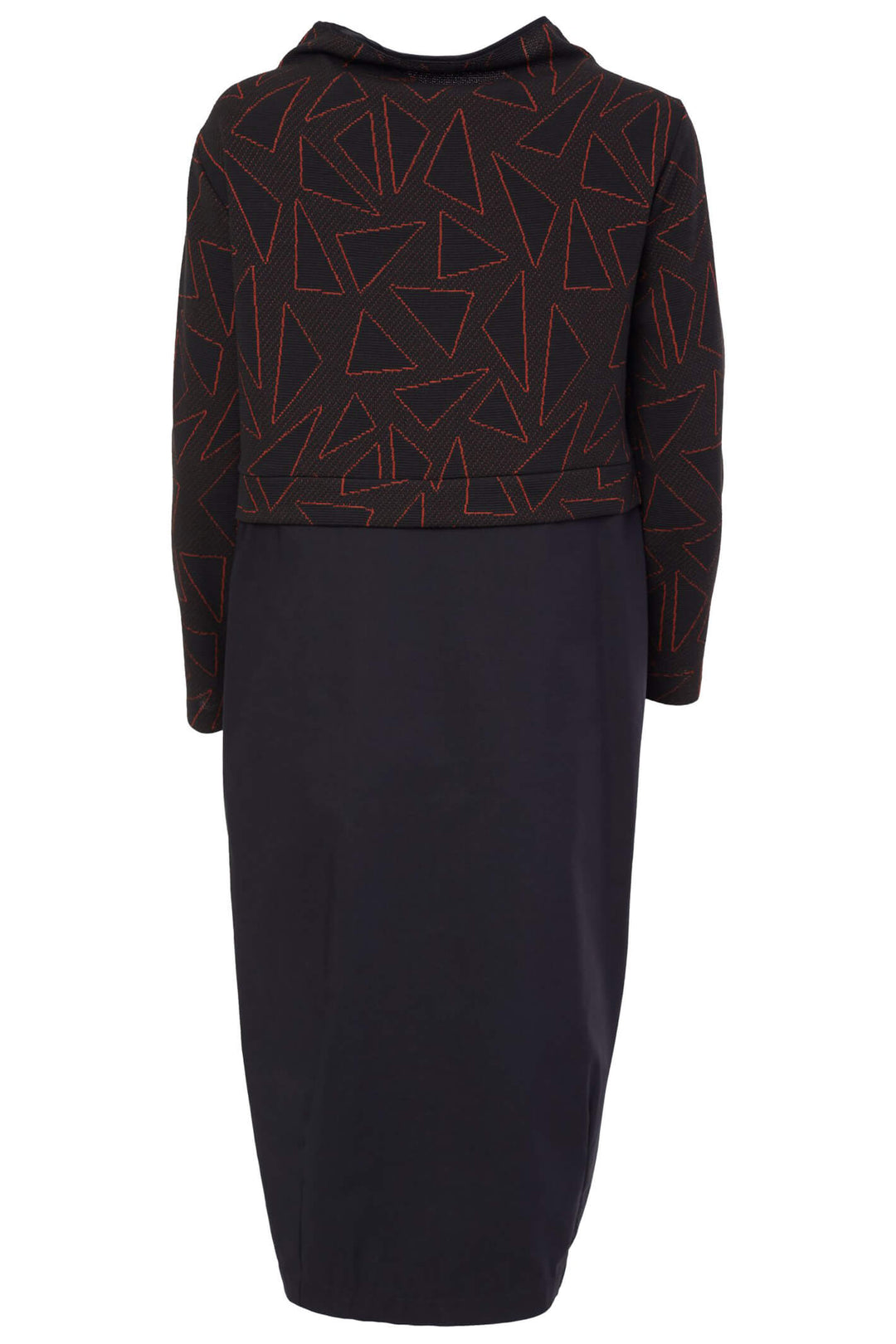 Naya NAW23215 Black Print Dress - Rouge Boutique