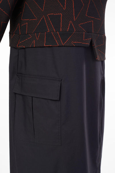 Naya NAW23215 Black Print Dress - Rouge Boutique