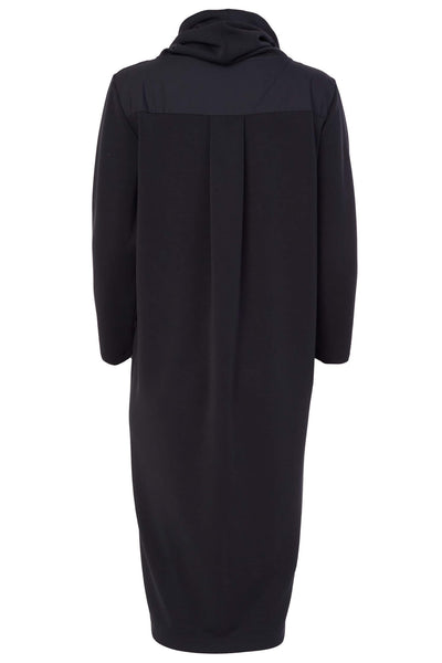 Naya NAW23217 Black Sporty Drawstring Neck Dress - Rouge Boutique