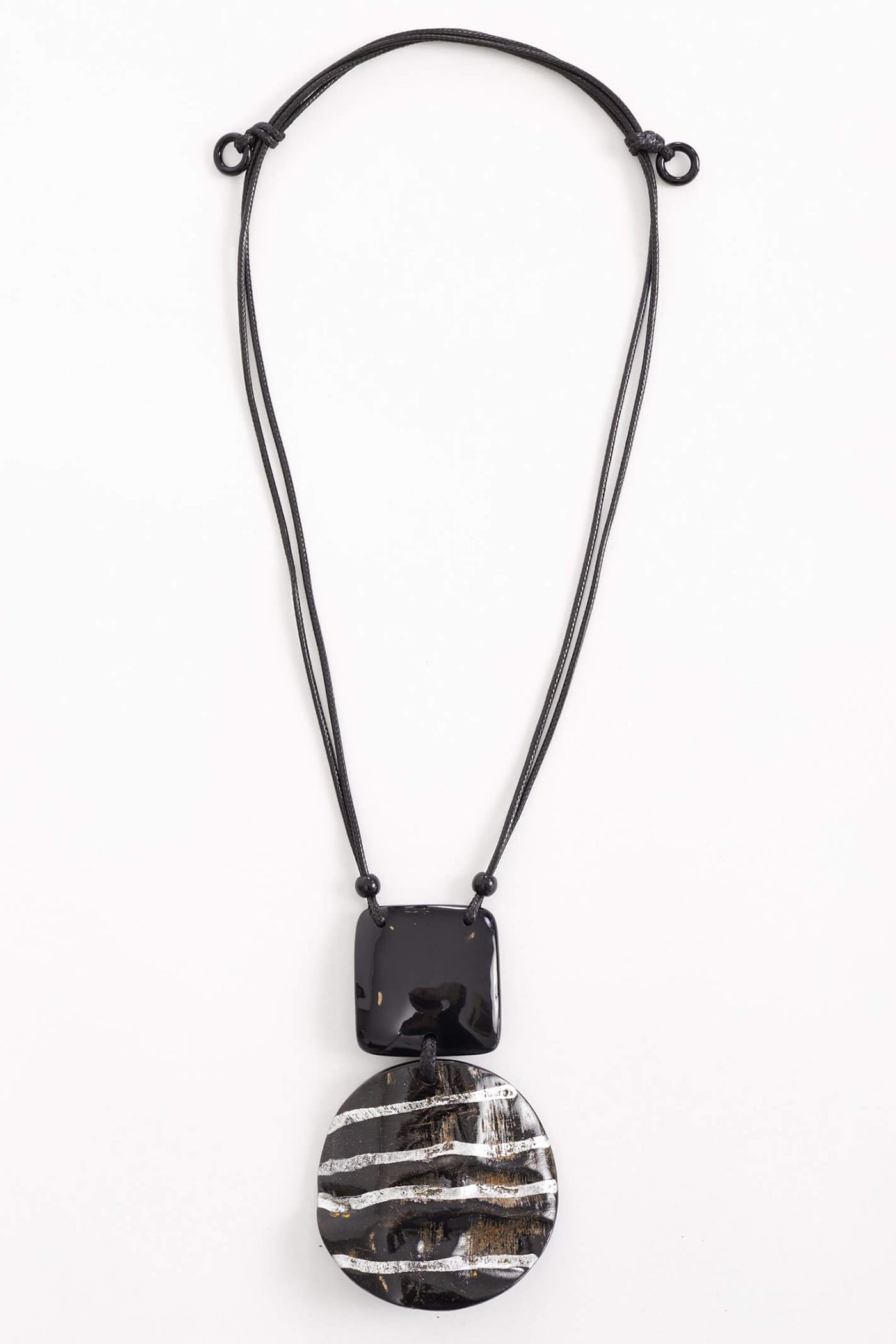 Naya NAW23282 Black Stone Necklace - Rouge Boutique