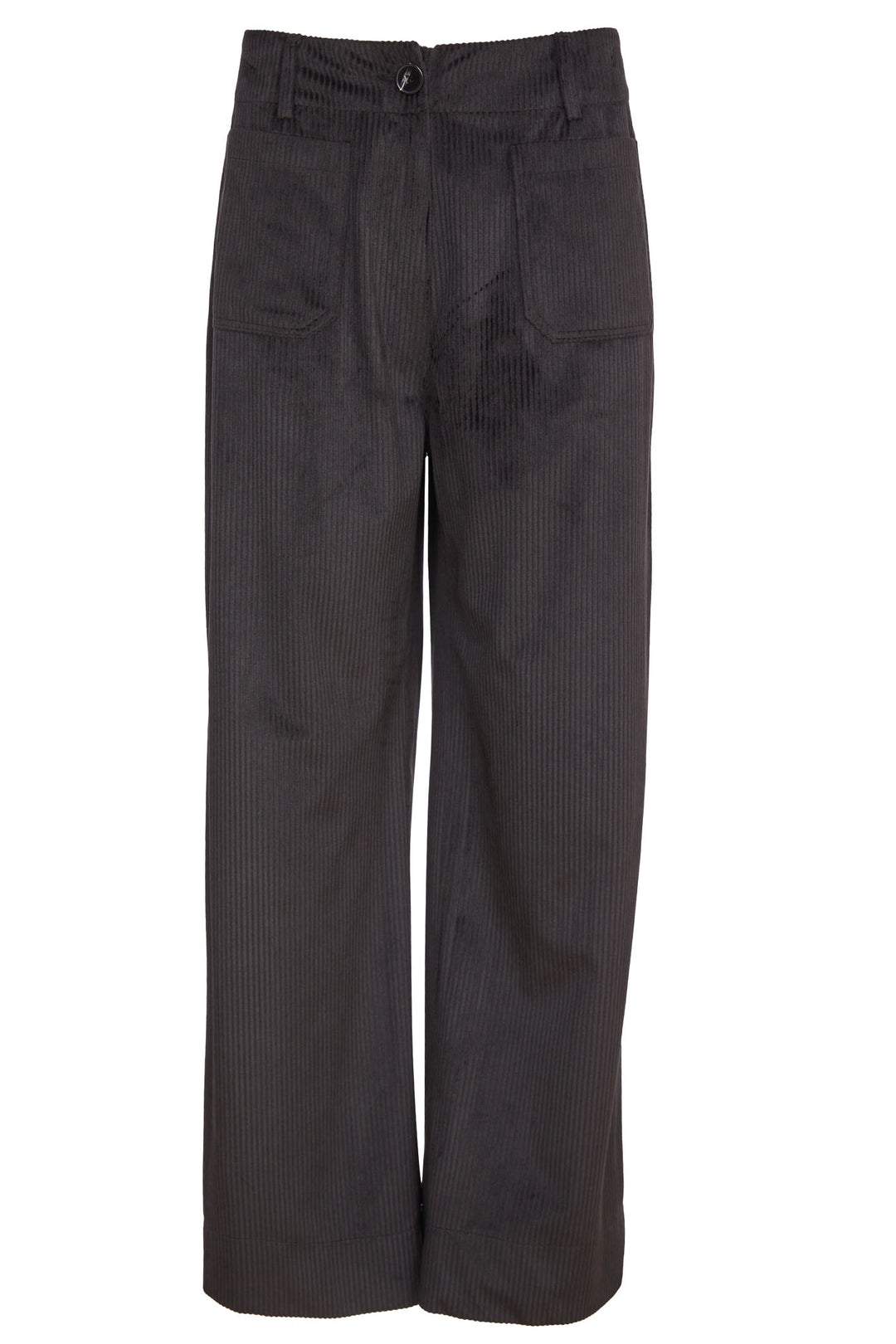 Naya NAW24-184 09 Corduroy Trousers Black - Rouge Boutique Inverness