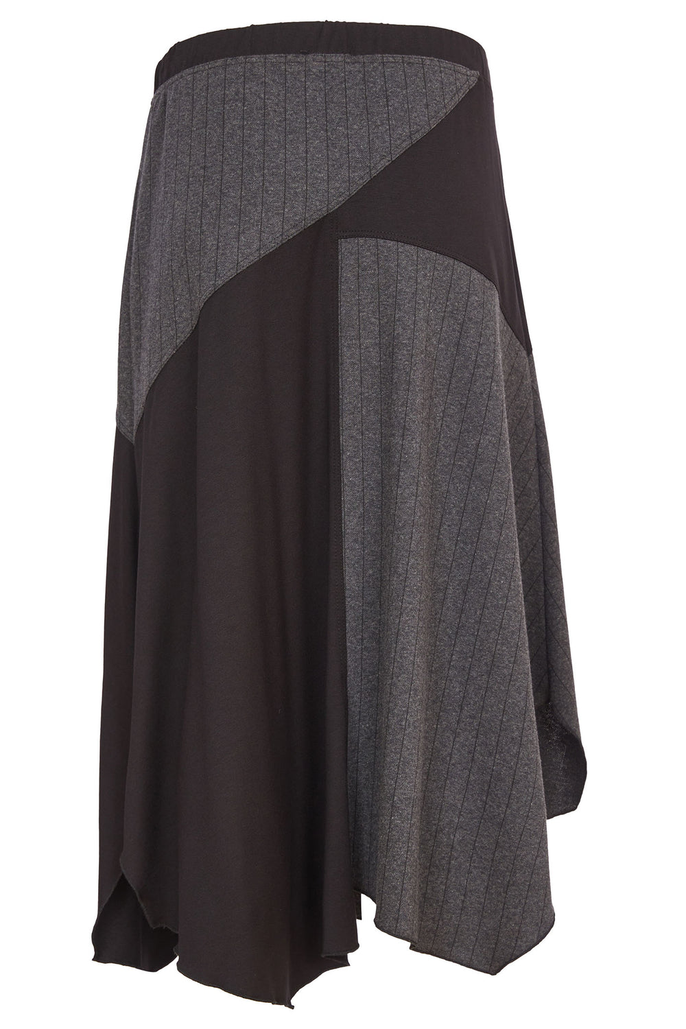 Naya NAW24-232 908 Pinstripe Skirt Black Grey - Rouge Boutique Inverness