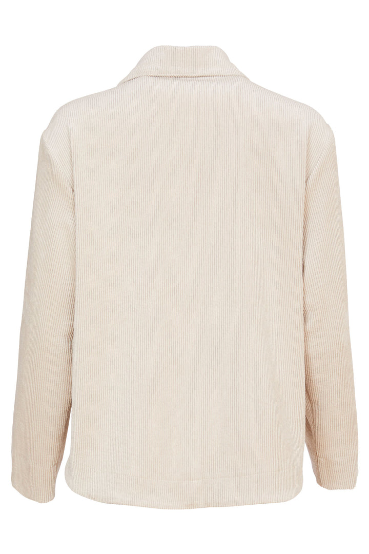 Naya NAW24-258 15 Corduroy Jacket Cream - Rouge Boutique Inverness