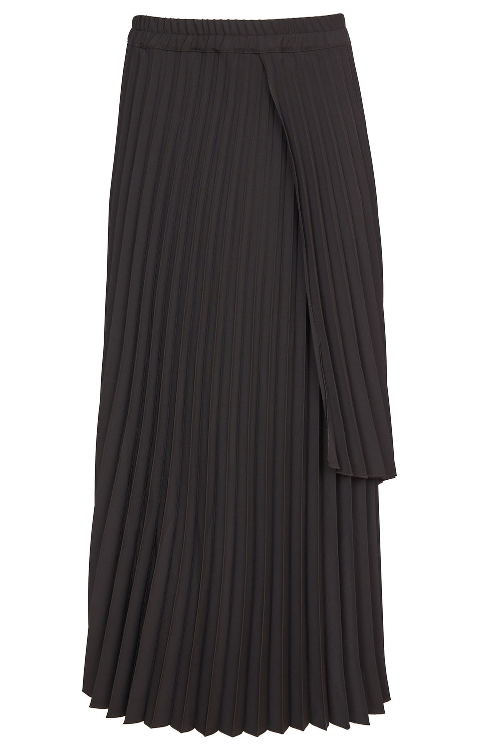 Naya NAW24-276 09 Pleat Skirt Black - Rouge Boutique Inverness