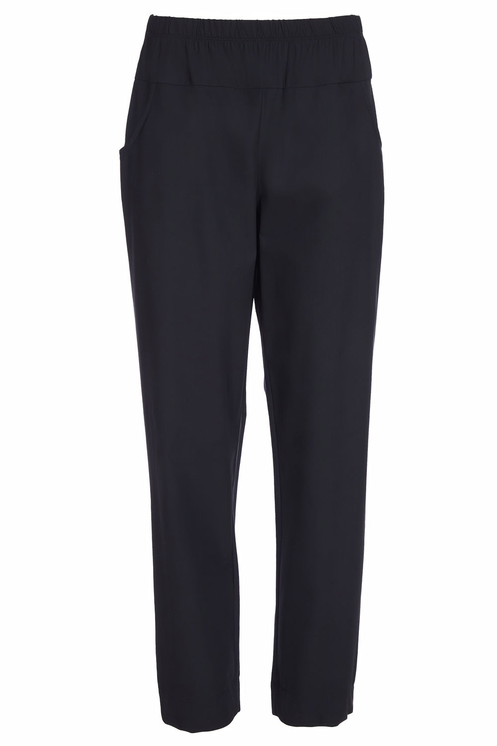 Black pants on a white background