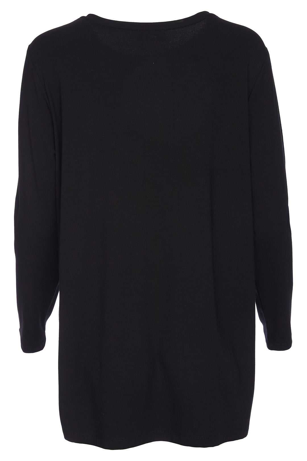 Ora ORW25107 Black Khaki Tunic Top 599