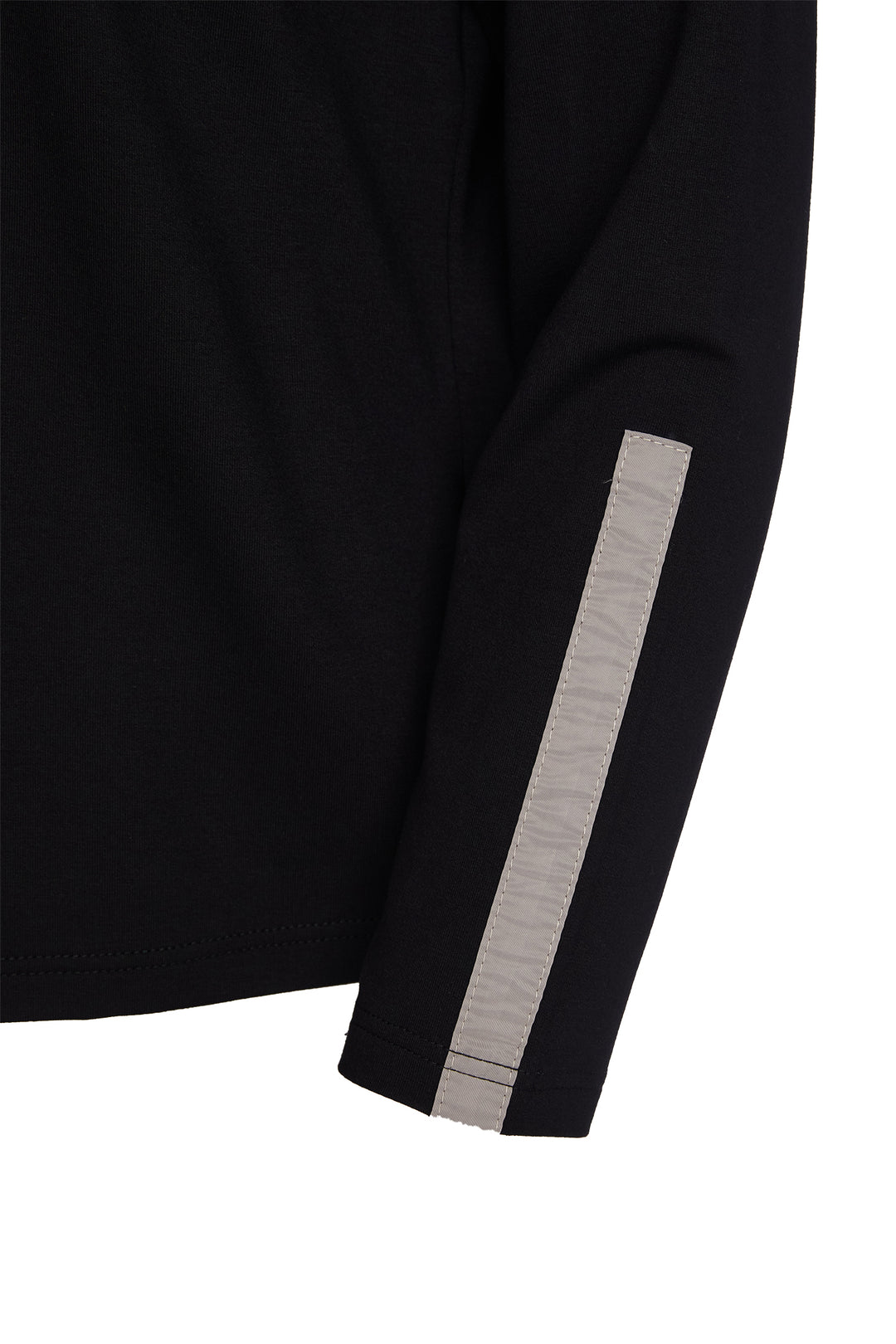 Ora ORW25133 Black Contrast Collar Top 977