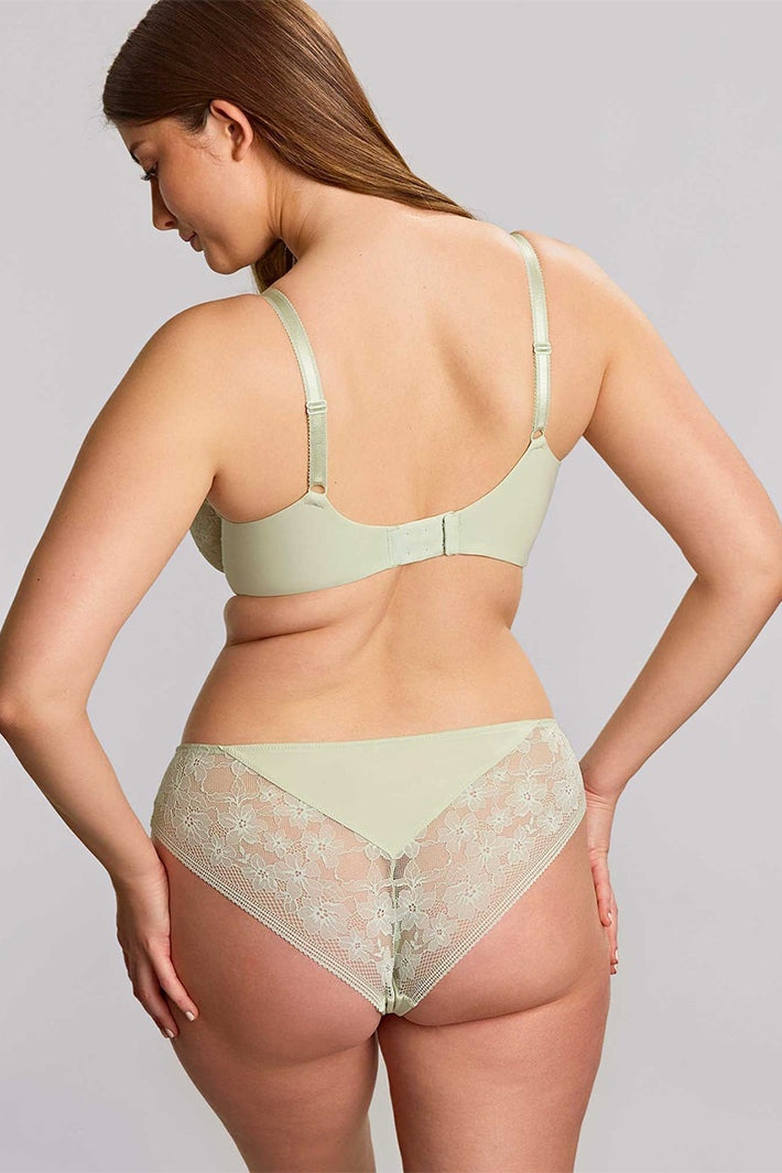Panache 11402 Celeste Pistachio Green Brazilian Brief