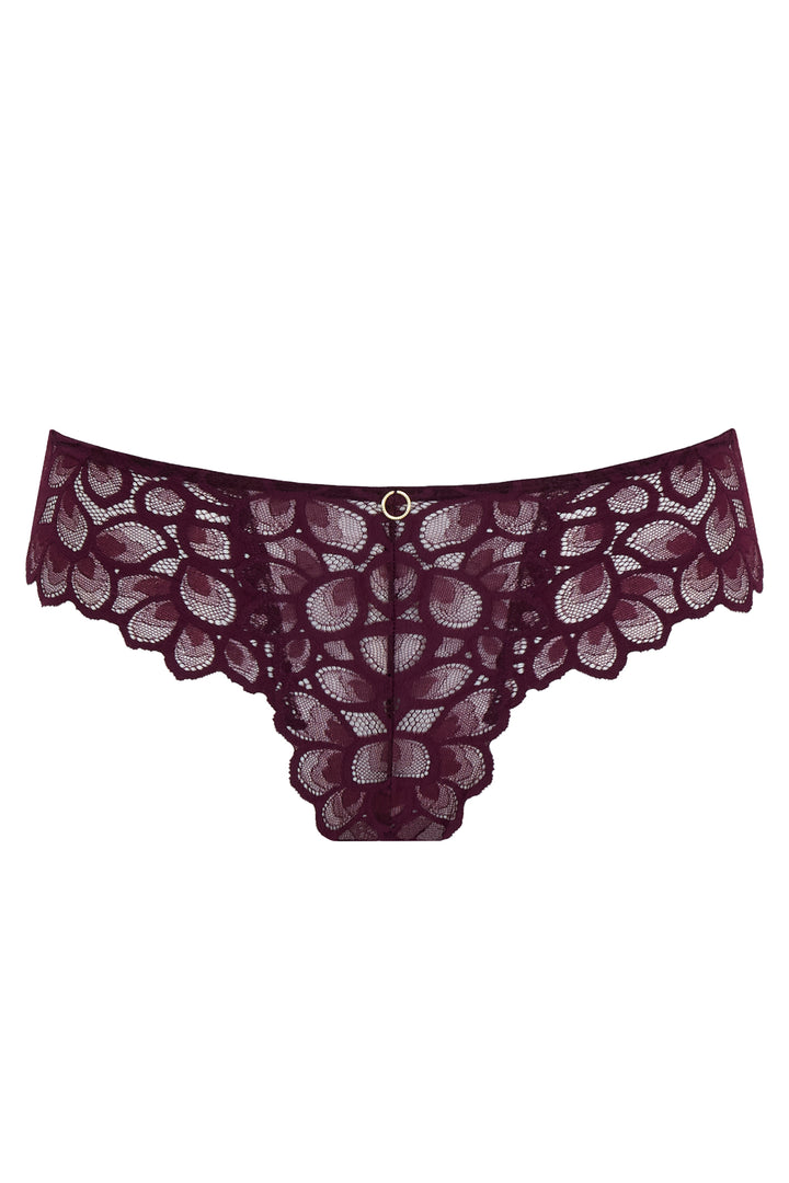 Panache Allure Plum Brazilian Briefs 10762
