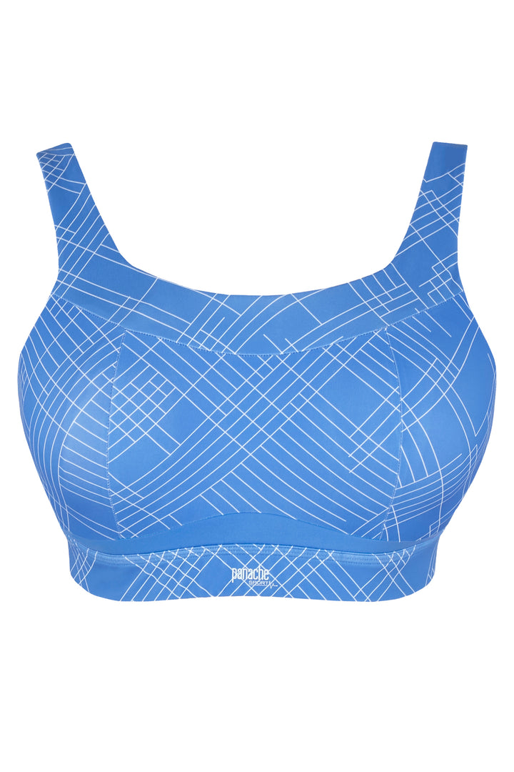 Panache Freedom Azure Non Wired Non Padded Sports Bra 7344A