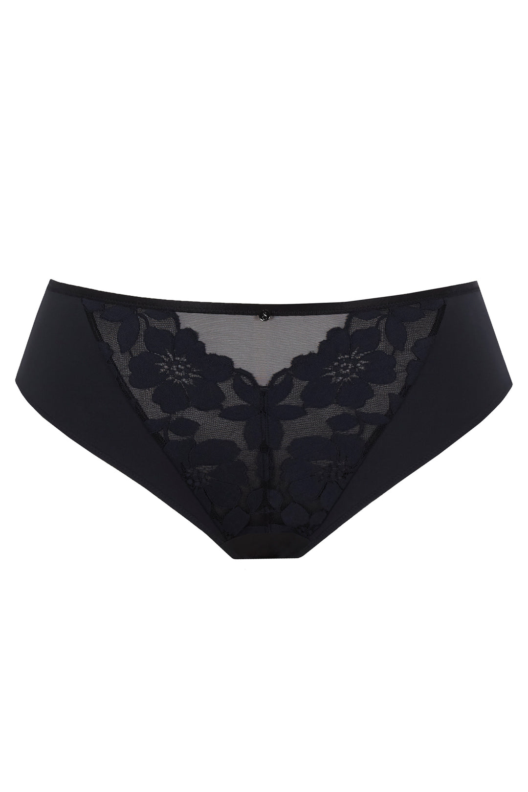 Panache Sculptresse Flora Black Brazilian Briefs 11383