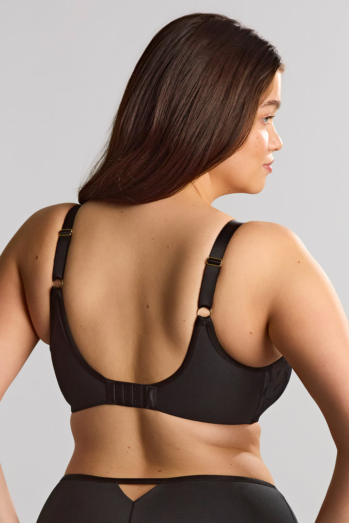 Panache Sculptresse Flora Black Full Cup Bra 11385