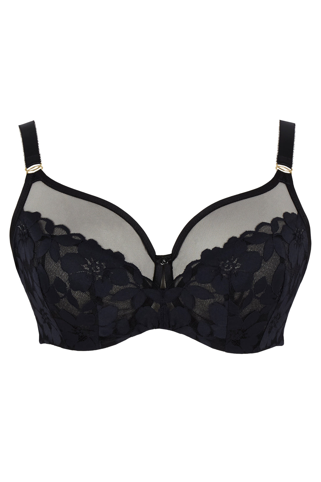 Panache Sculptresse Flora Black Full Cup Bra 11385