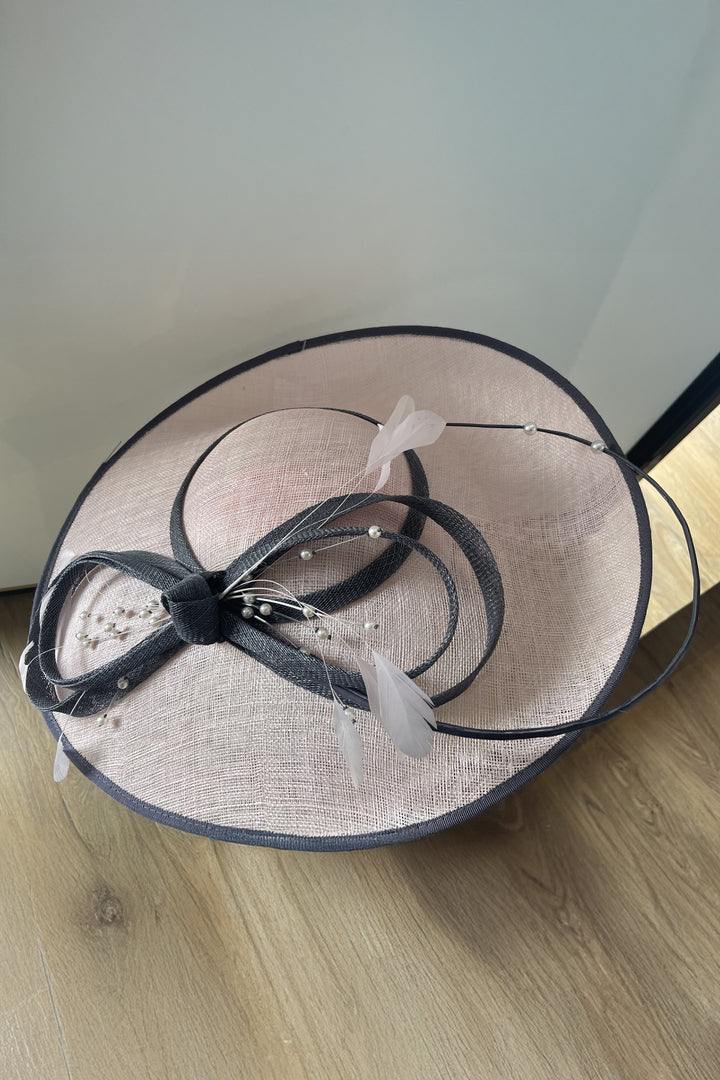 Penny Rose Pink Hat Hire Hatinator - Rouge Boutique Inverness