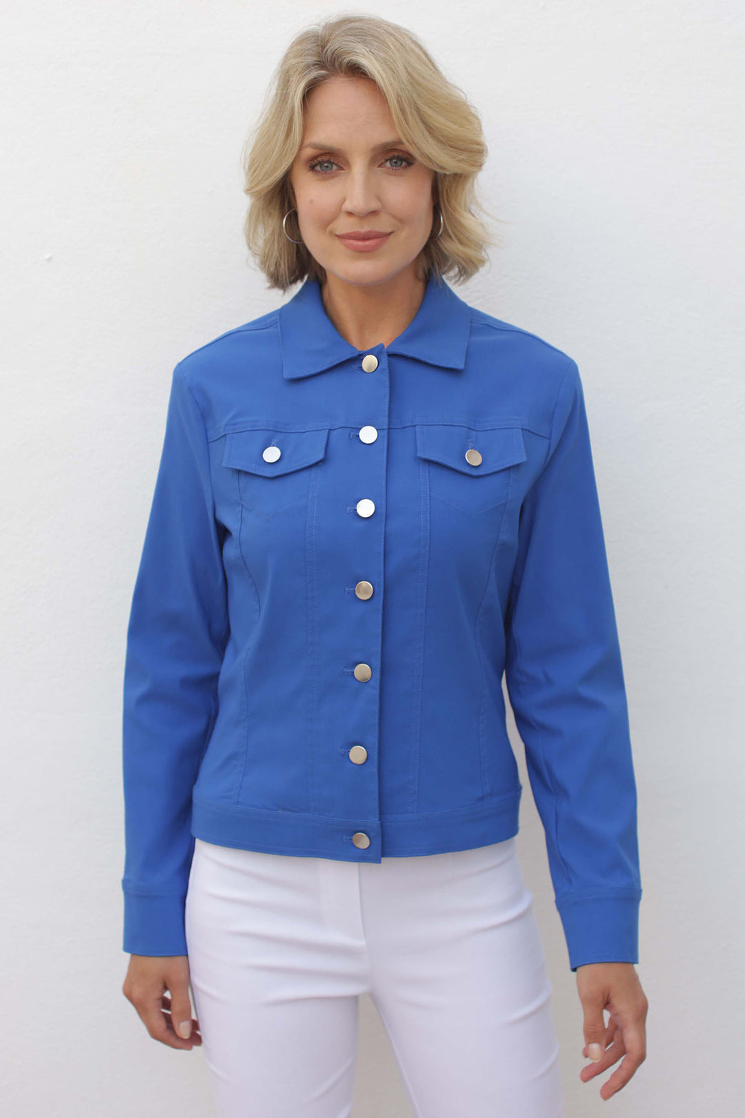 Pomodoro 42400 Ocean Jean Jacket - Rouge Boutique Inverness