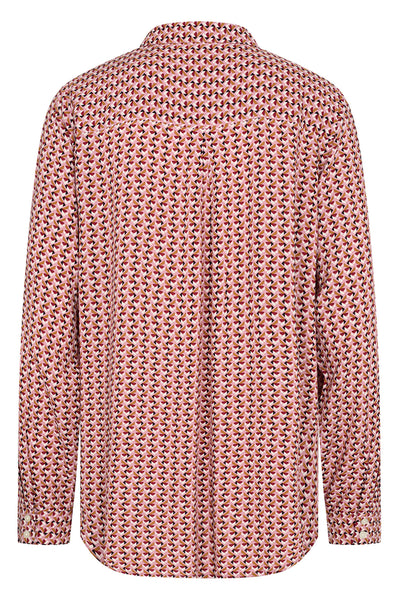 Soyaconcept 40354-20 Talita 4455C Shadow Rose Pink Print Shirt - Rouge Boutique