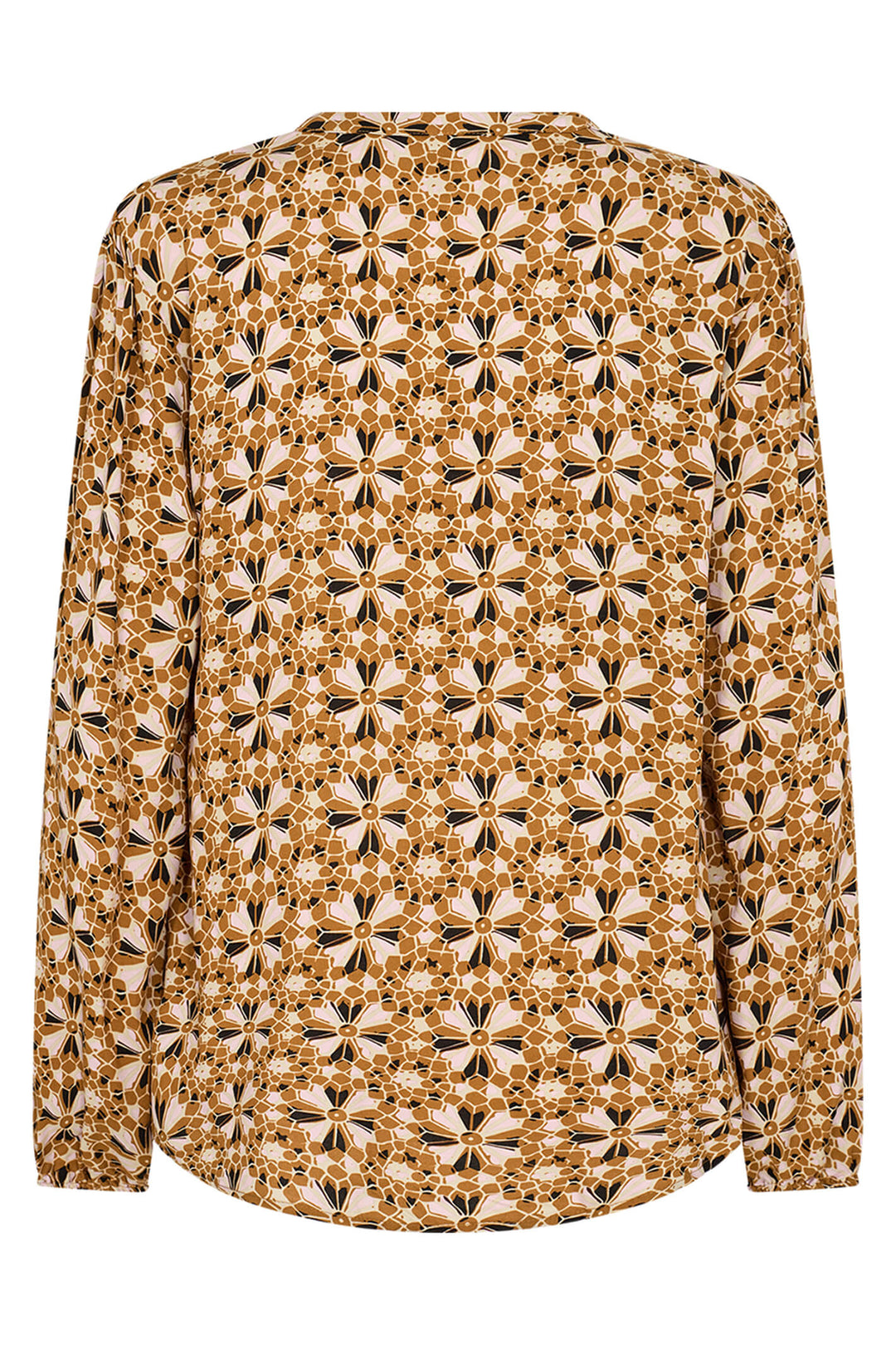 Soyaconcept 40358-20 3460C Tamra Golden Yellow Print Blouse - Rouge Boutique