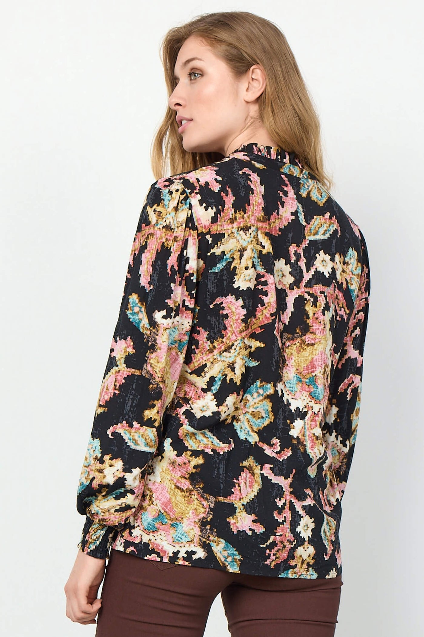 Soyaconcept 40372-20 Takari 9999C Black Combi Print Blouse - Rouge Boutique