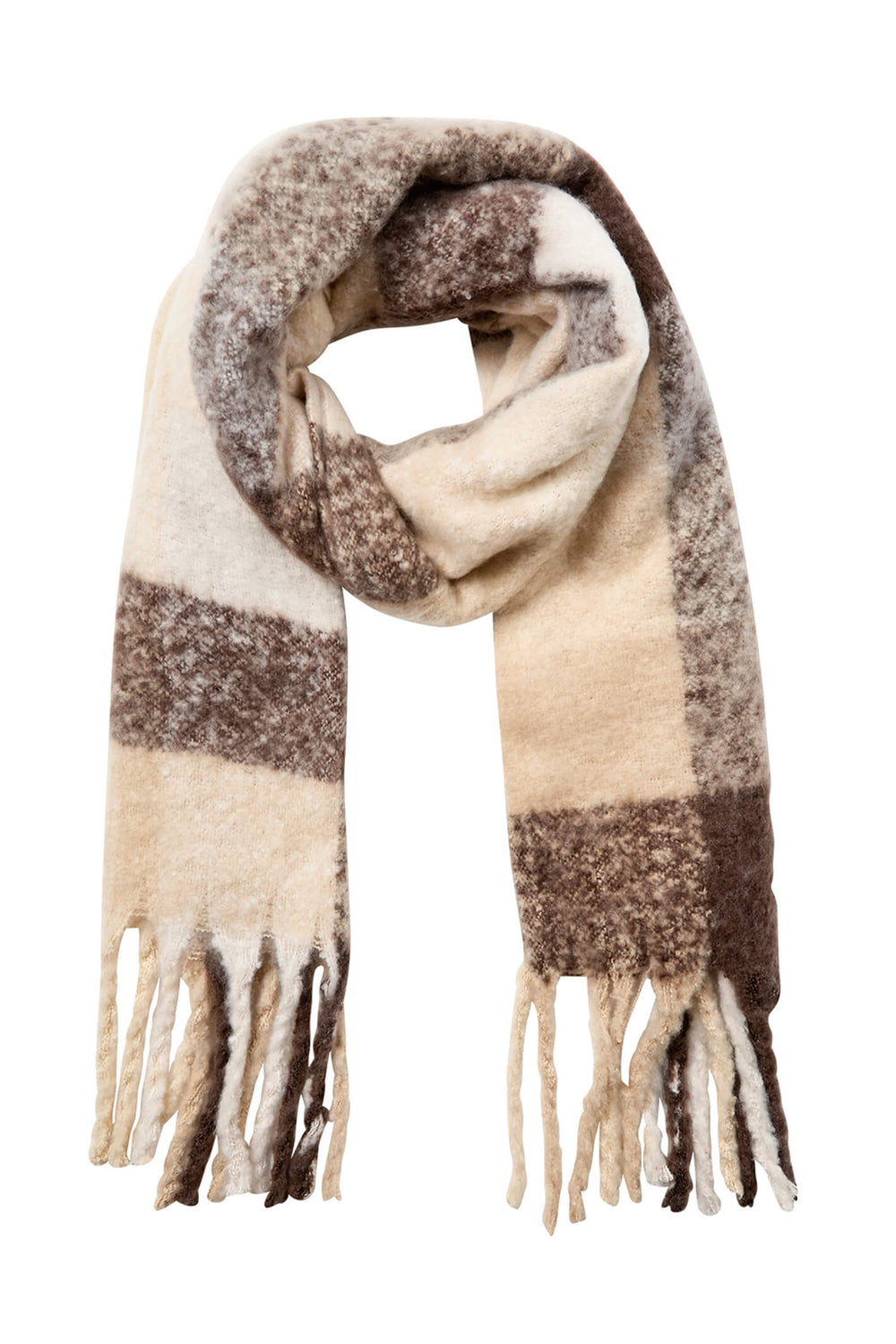 Soyaconcept 51193-1 SC-Mya 9999C Black Combi Scarf - Rouge Boutique