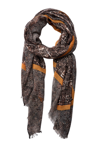 Soyaconcept 51226-20 SC-Taffy 3640C Golden Yellow Scarf - Rouge Boutique