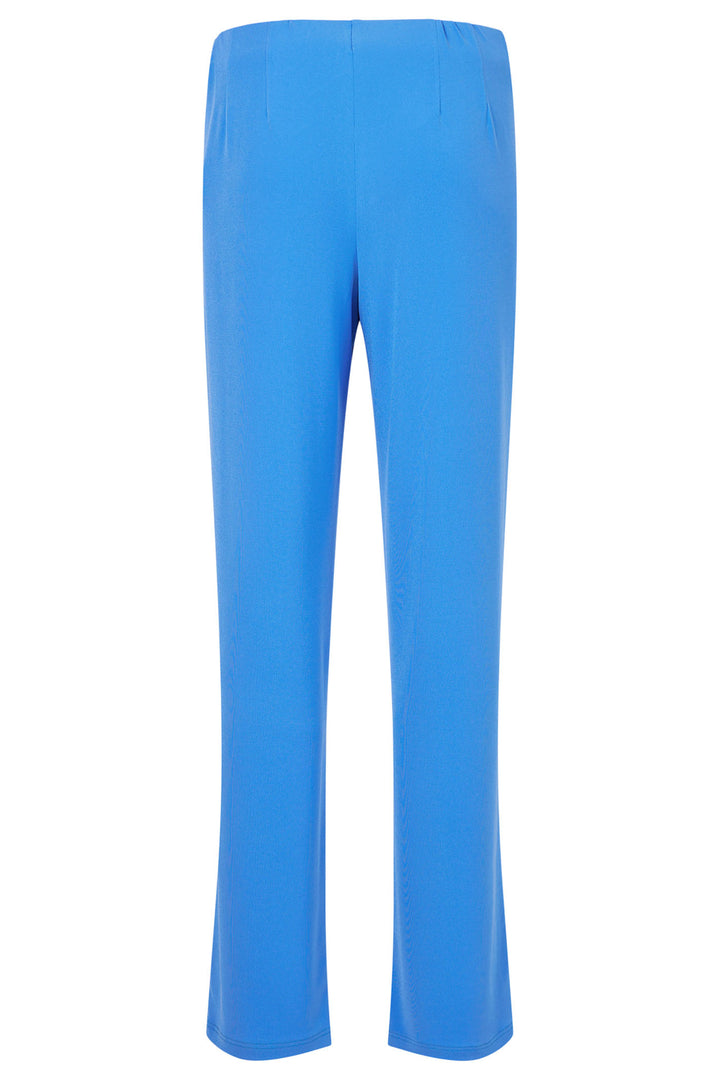 Tia 71179 Blue Straight Leg Jersey Fabric Trouser - Rouge Boutique Inverness