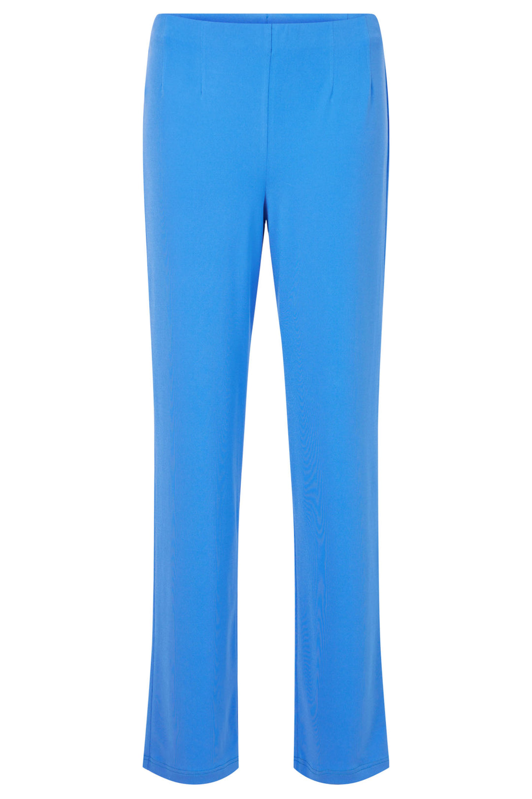 Tia 71179 Blue Straight Leg Jersey Fabric Trouser - Rouge Boutique Inverness