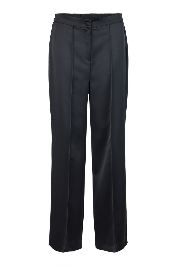 Tia 71315 Black Evening Wide Legged Trouser - Rouge Boutique Inverness