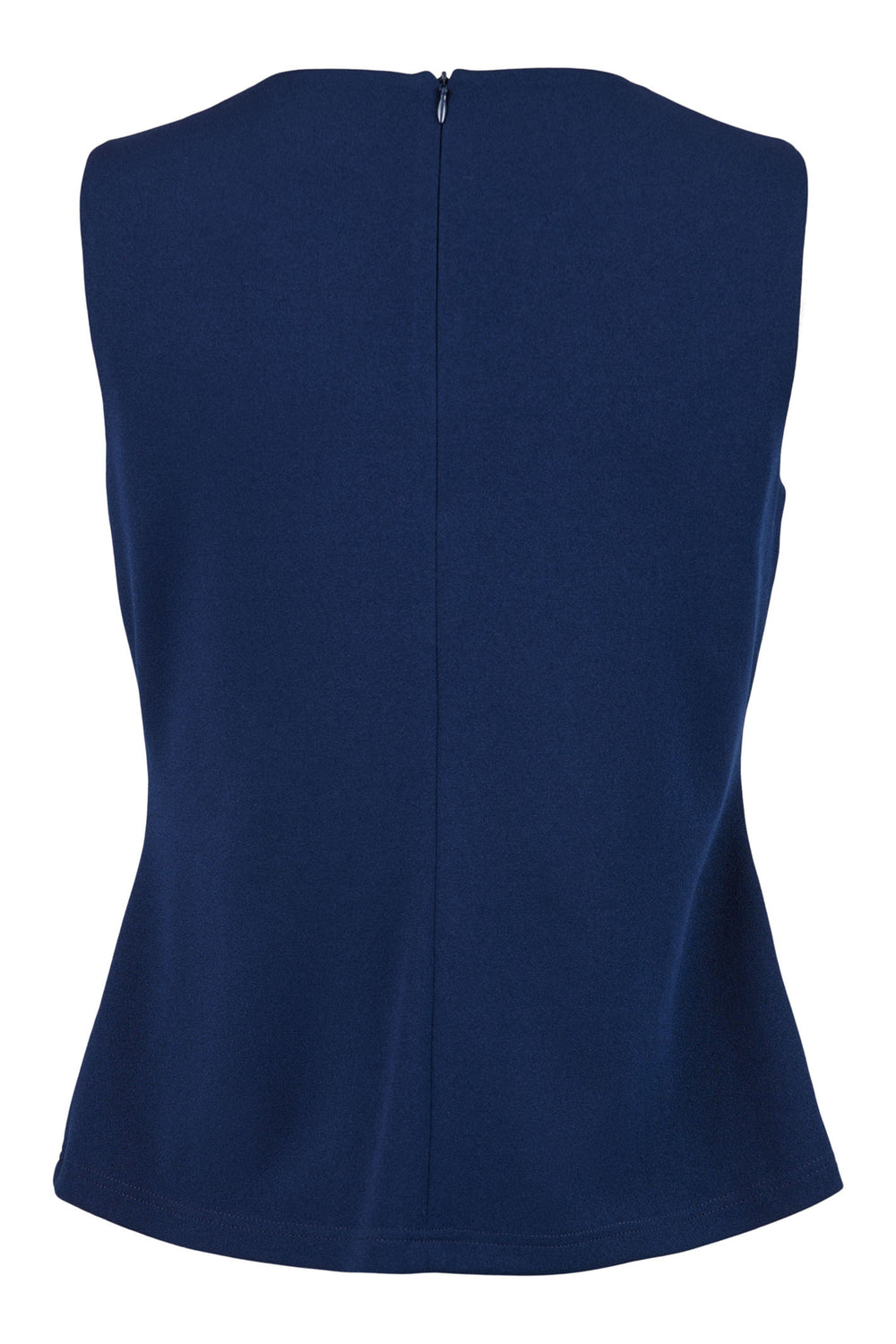 Tia 74885 7341 69 Navy Wrap Waist Sleeveless Top - Rouge Boutique Inverness