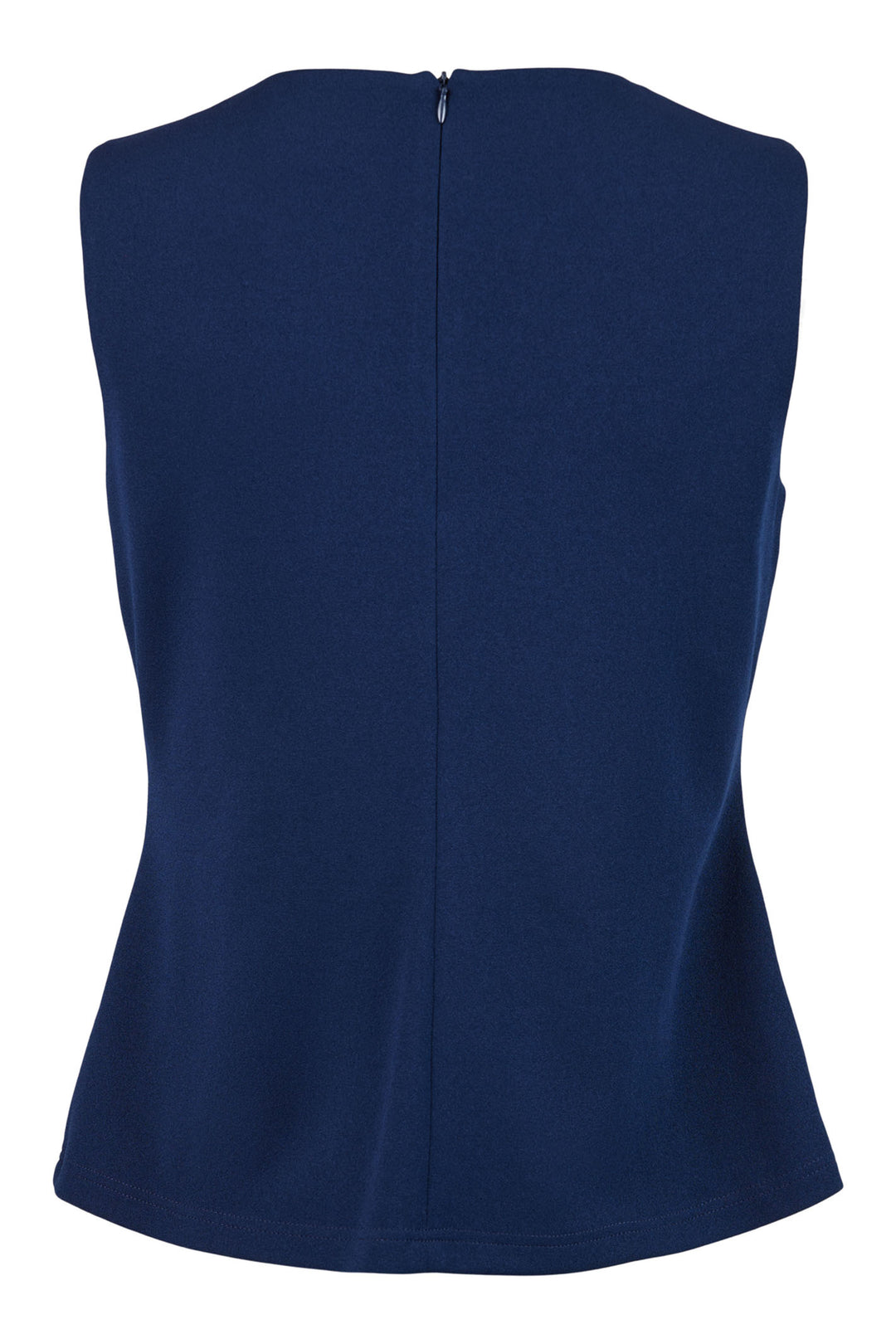 Tia 74885 7341 69 Navy Wrap Waist Sleeveless Top - Rouge Boutique Inverness