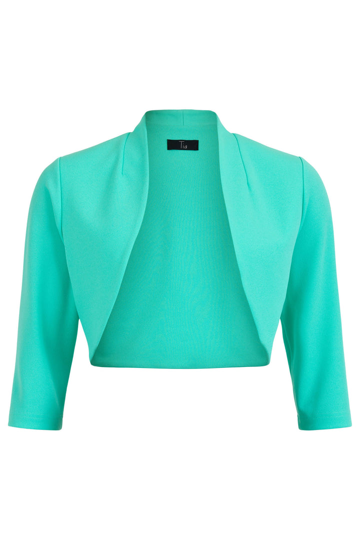 Tia 77605-7341-72 Mint Green Bolero Jacket - Rouge Boutique Inverness