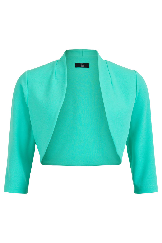 Green bolero jacket outlet