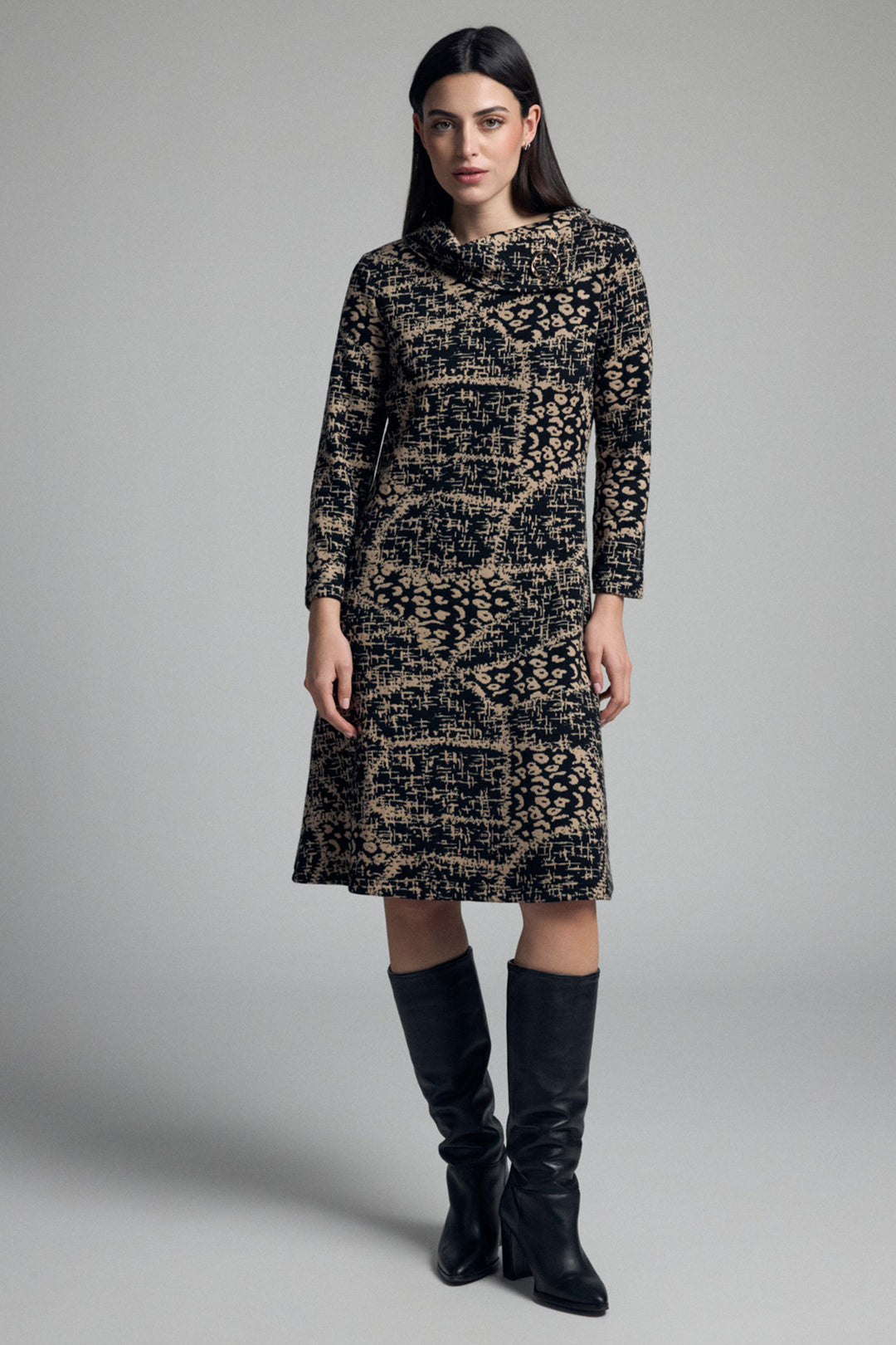 Tinta Isha Black Knitted Dress, styled
