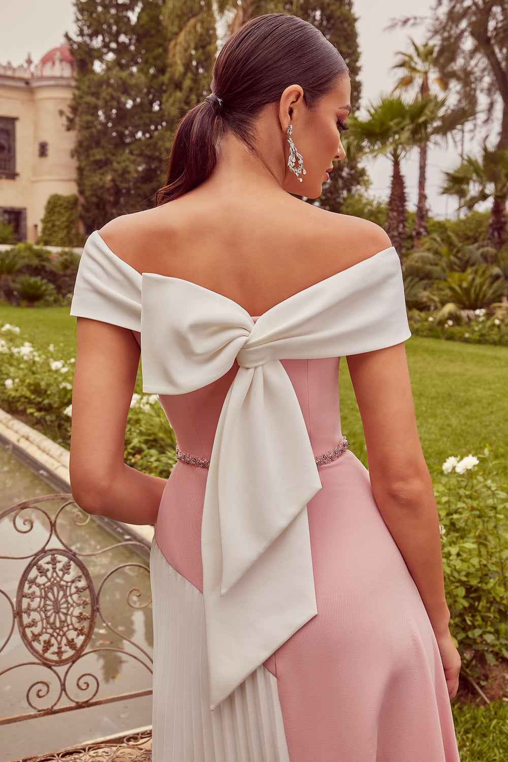 Veni Infantino 992418 Rose Pink Ivory Occasion Dress - Rouge Boutique Inverness