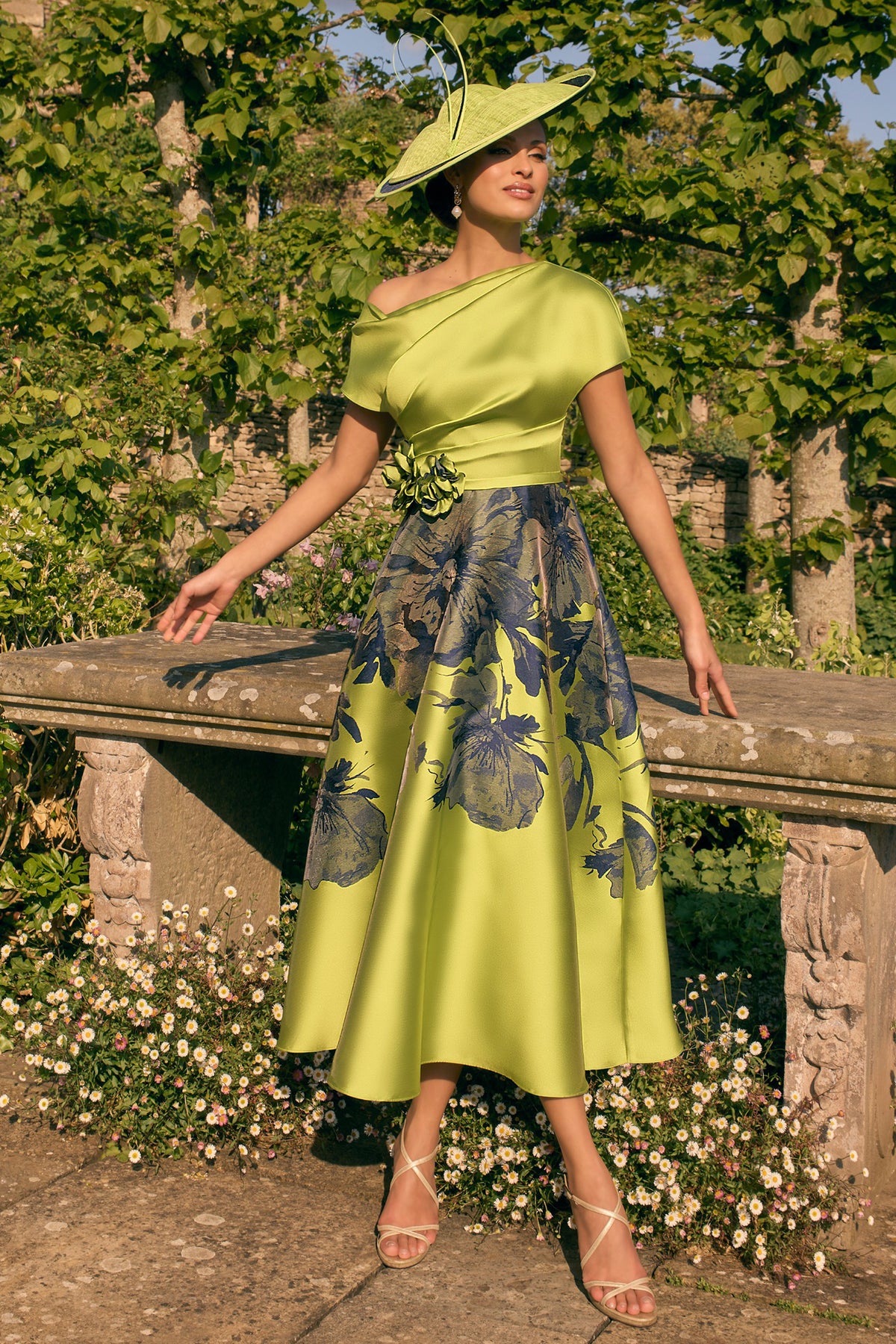 Veni Infantino 992773 Lime Navy Floral Print One Shoulder Occasion Dre Rouge Boutique Inverness Veni Infantino 992773 Lime Navy Floral Print One Shoulder Occasion Dre Rouge Boutique Inverness