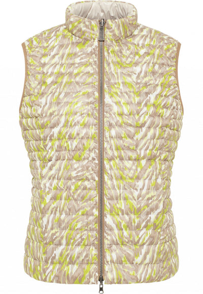 Barbara Lebek 75110032 Stone Lime Reversible Gilet - Rouge Boutique