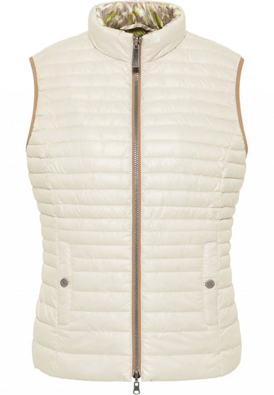 Barbara Lebek 75110032 Stone Lime Reversible Gilet - Rouge Boutique