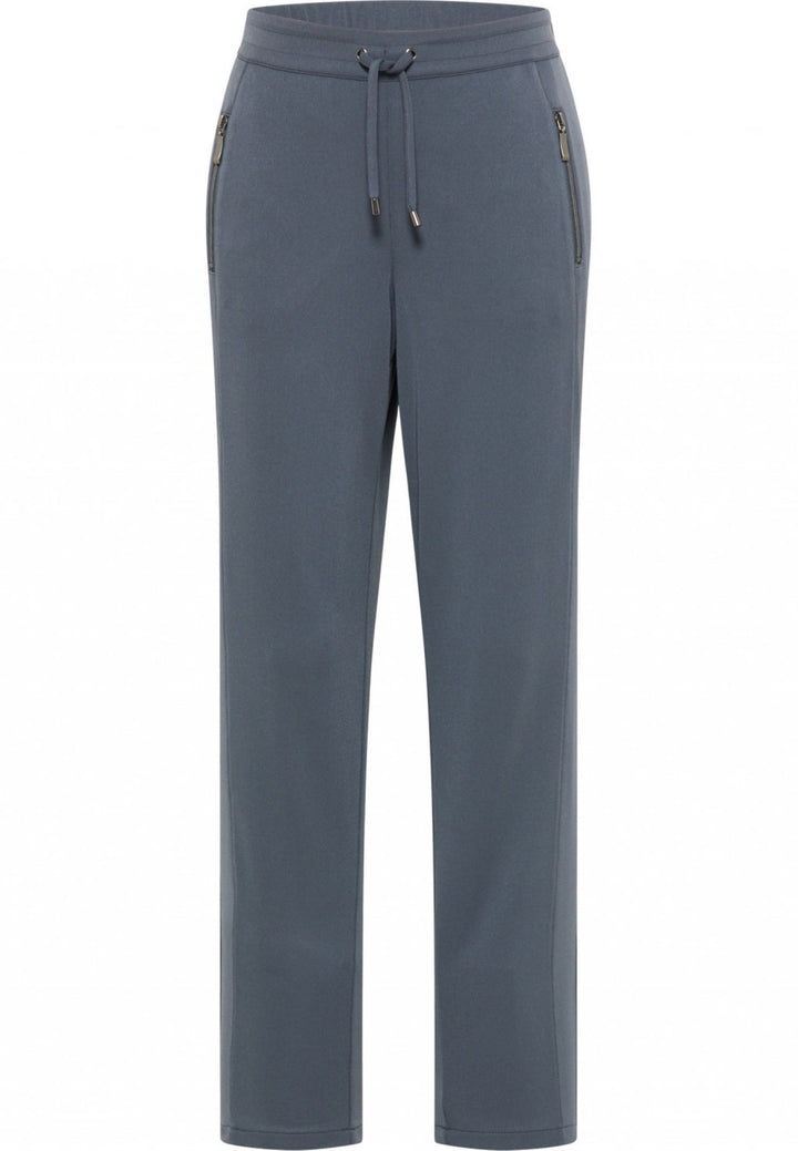 Barbara Lebek 77490032 Grey Pull-On Trousers - Rouge Boutique