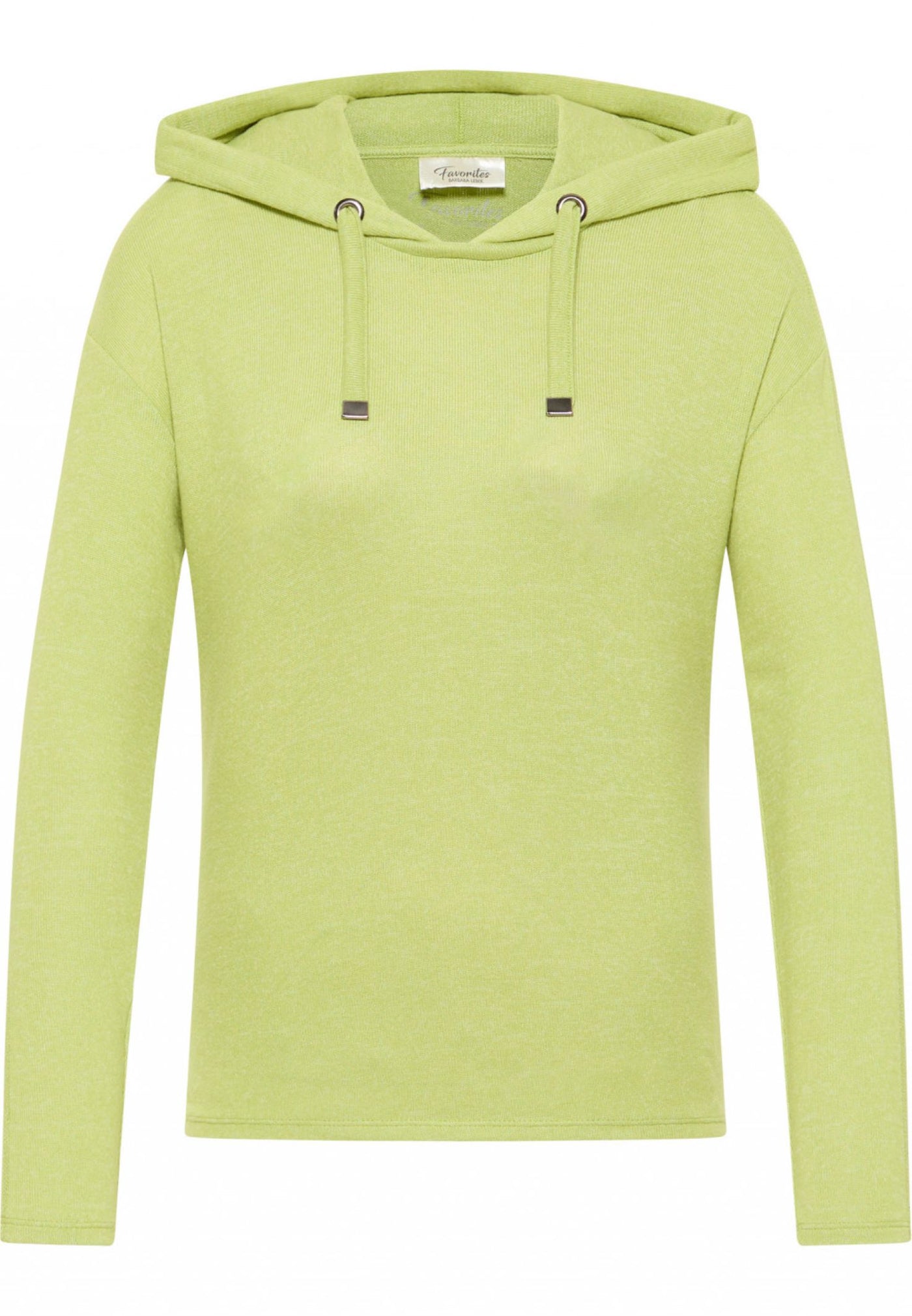 Barbara Lebek Green Hooded Top 75020032