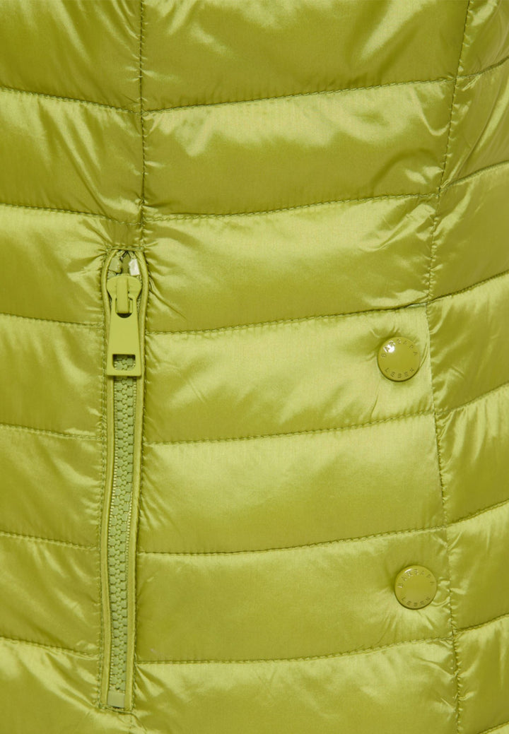 Barbara Lebek 75050032 Green Hooded Gilet - Rouge Boutique