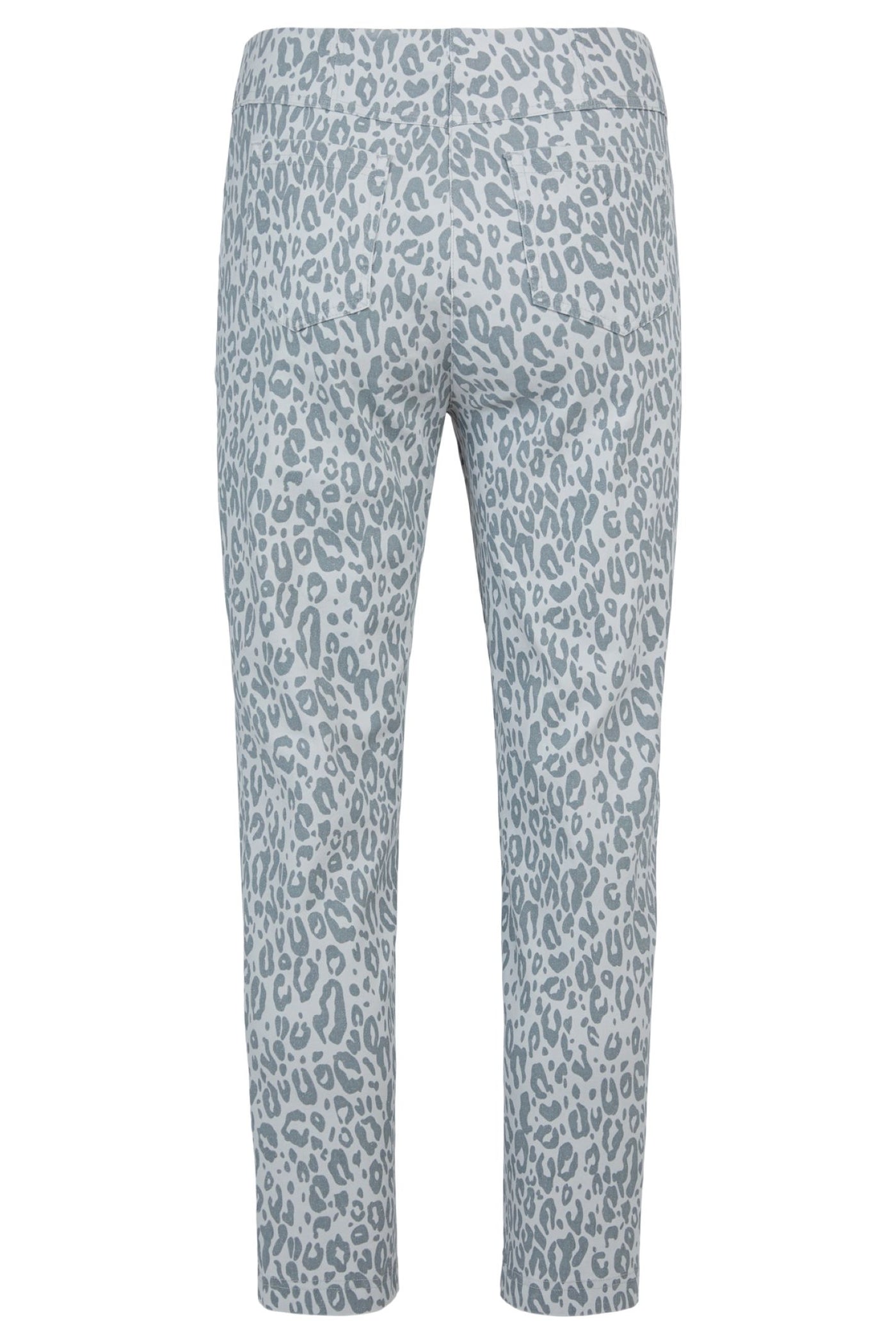 Robell Bella Grey Print Trouser 51560