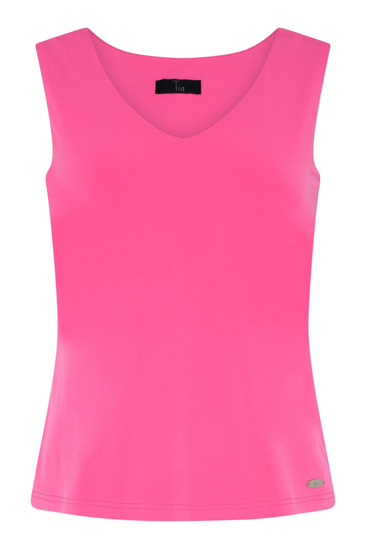 Tia 74135 Pink V Neck Cami