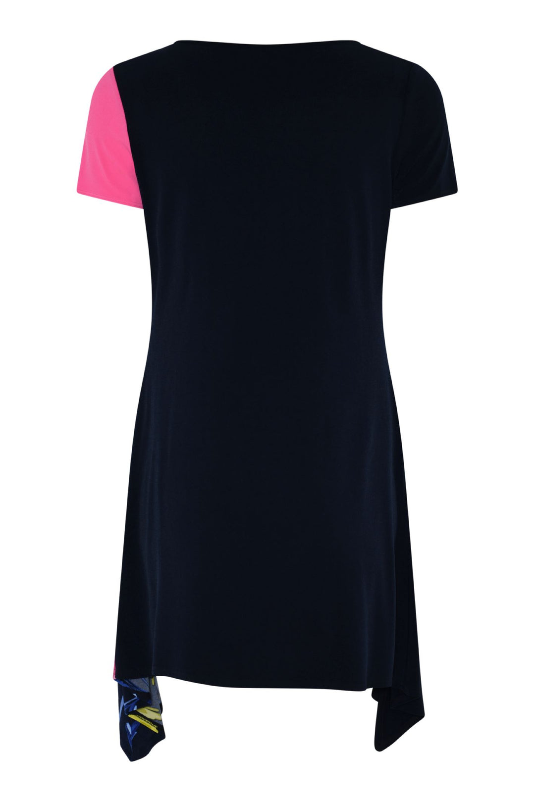 Tia 74833 Pink Print Tunic Top