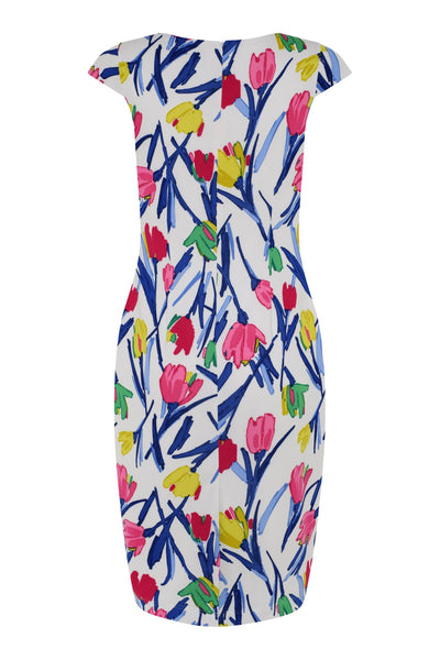 Tia 78370 Tulip Print Dress