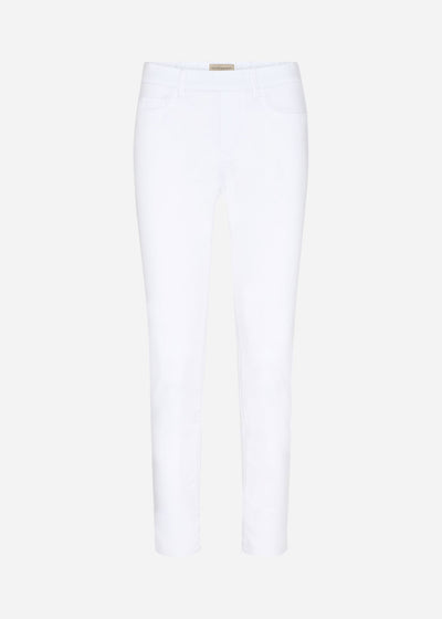 Soya Concept 17177 White Ankle Length Pull On Jeans