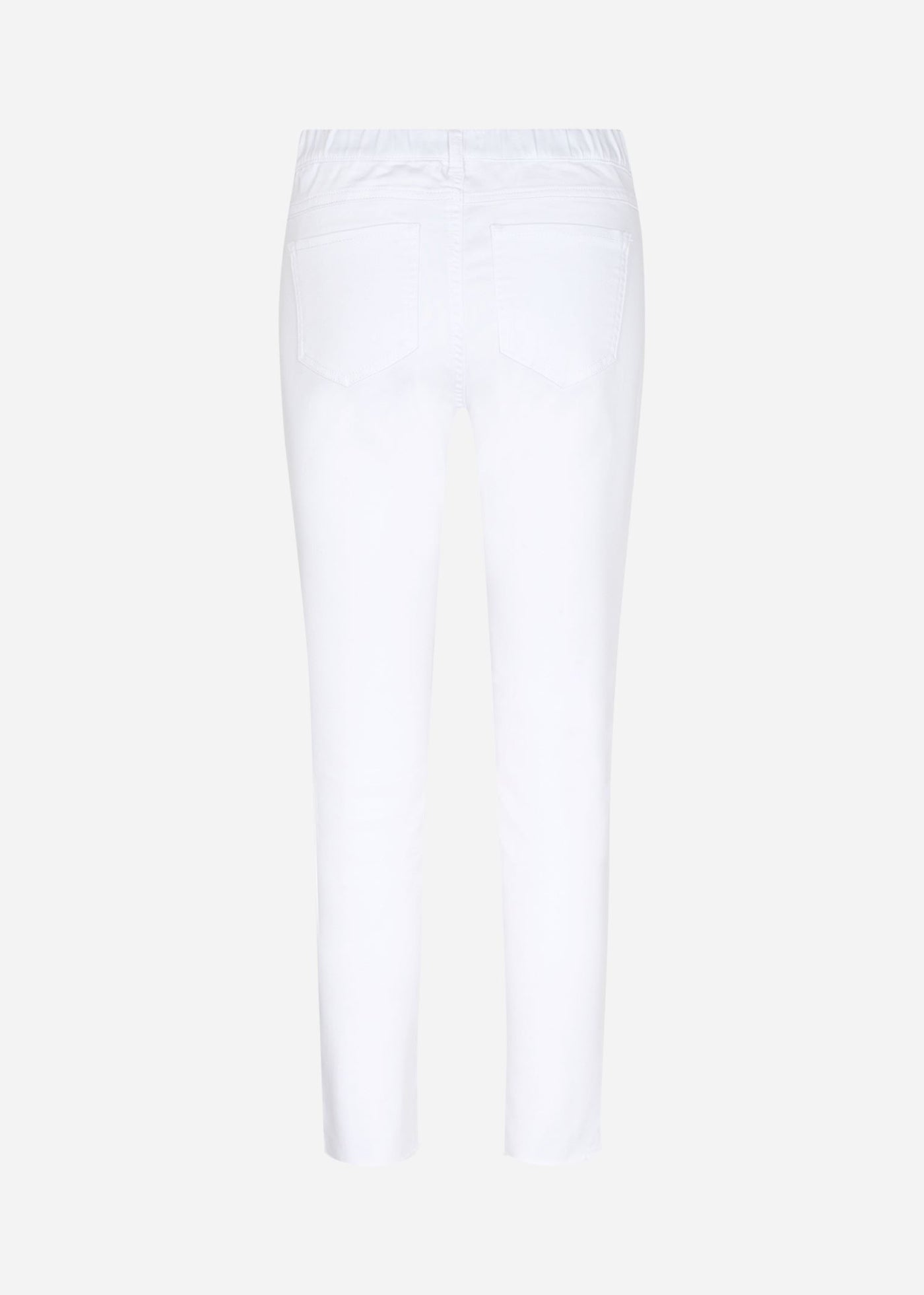 Soya Concept 17177 White Ankle Length Pull On Jeans