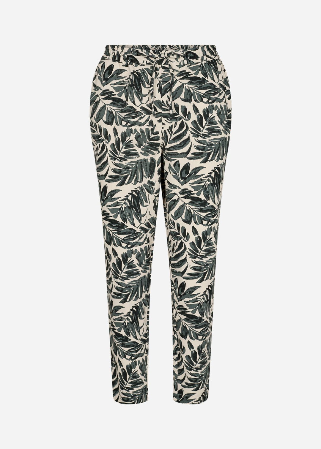 Soya Concept 17983 Green Print Trouser