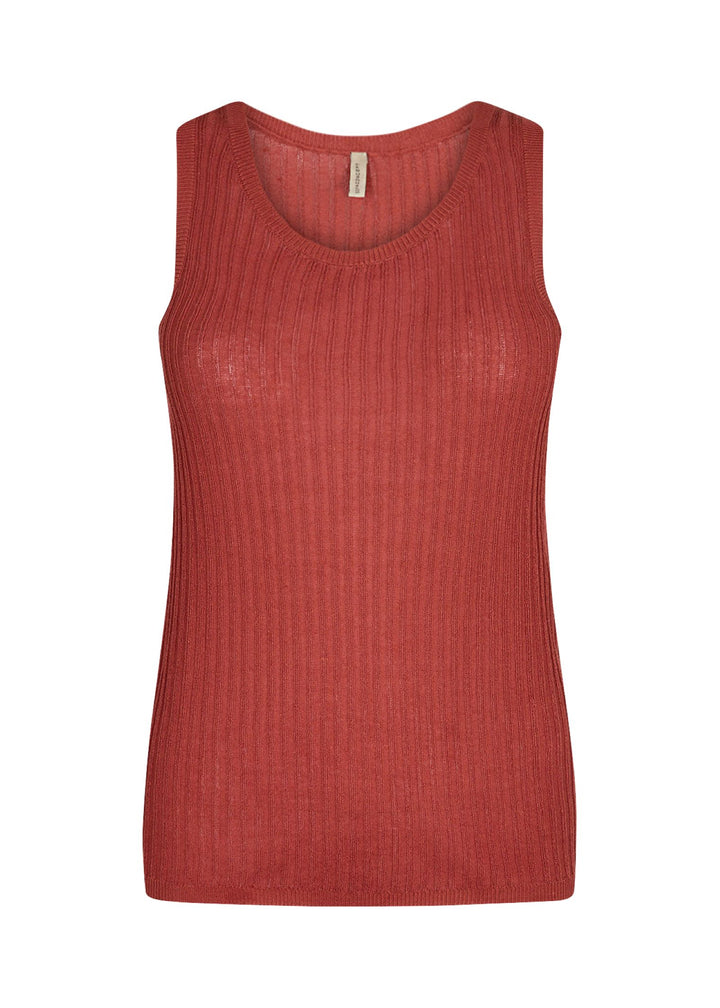 Soya Concept 33120 Dusty Red Cami Top