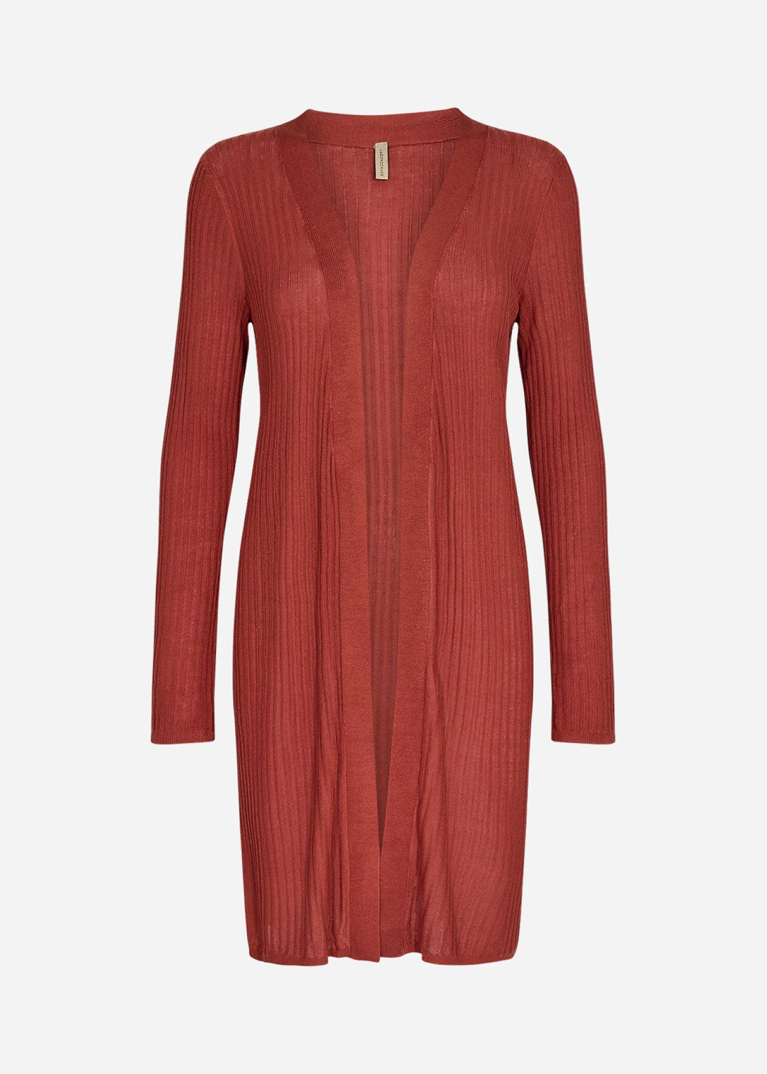 Soya Concept 33122 Dusty Red Long Cardi