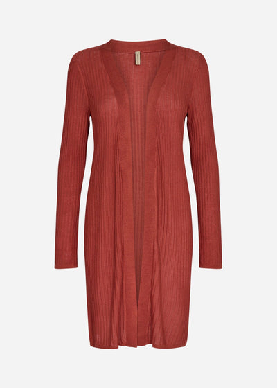 Soya Concept 33122 Dusty Red Long Cardi