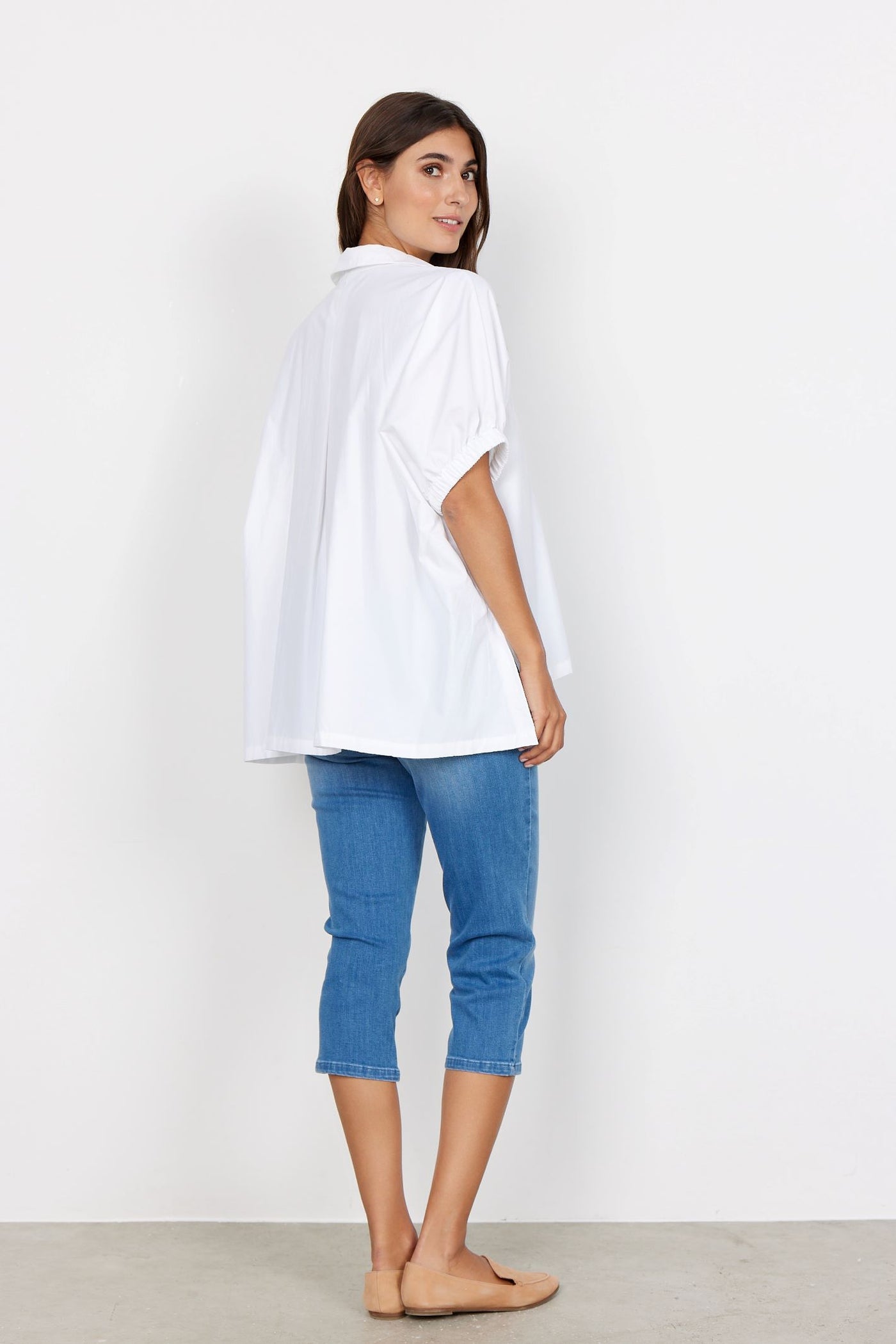 Soya Concept 40120 White Short Sleeve Shirt